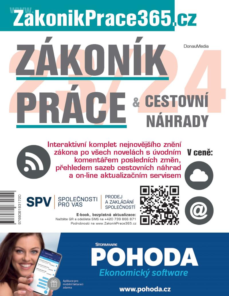Obrázok Zákoník práce a cestovní náhrady 2023-2024