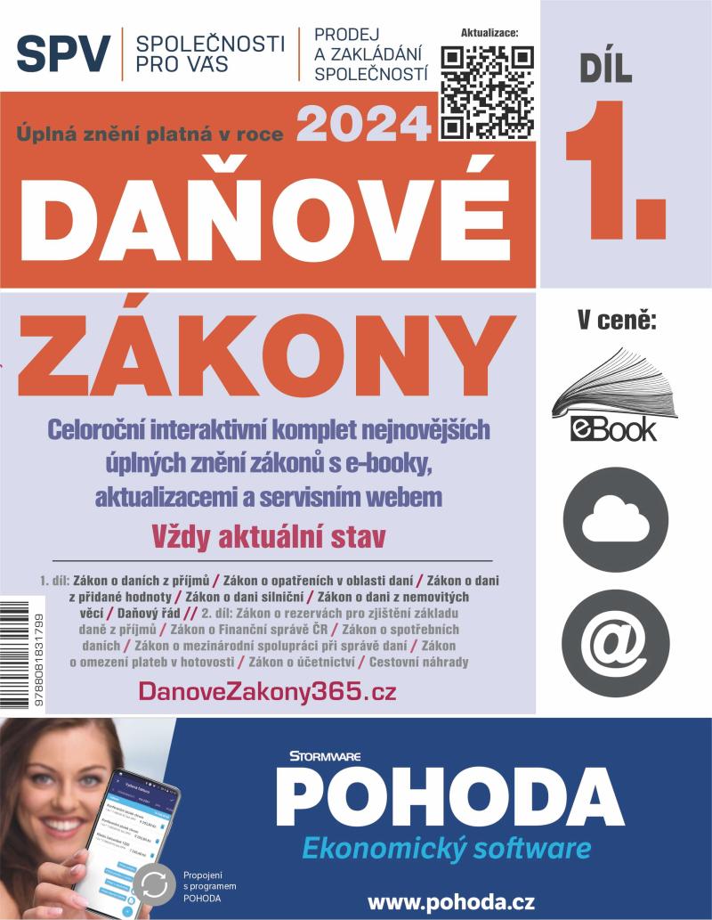 Obrázok Daňové zákony 2024 (Díl 1.)