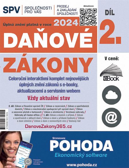 Obrázok Daňové zákony 2024 (Díl 2.)