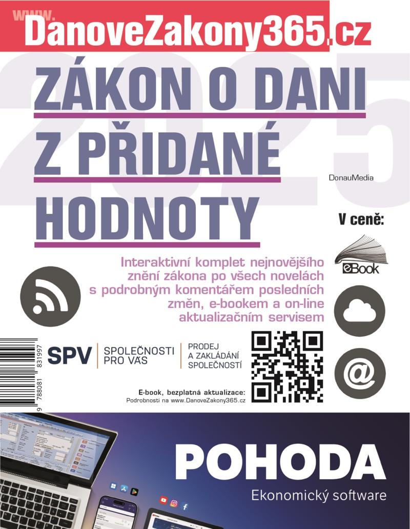 Obrázok Zákon o dani z přidané hodnoty 2025