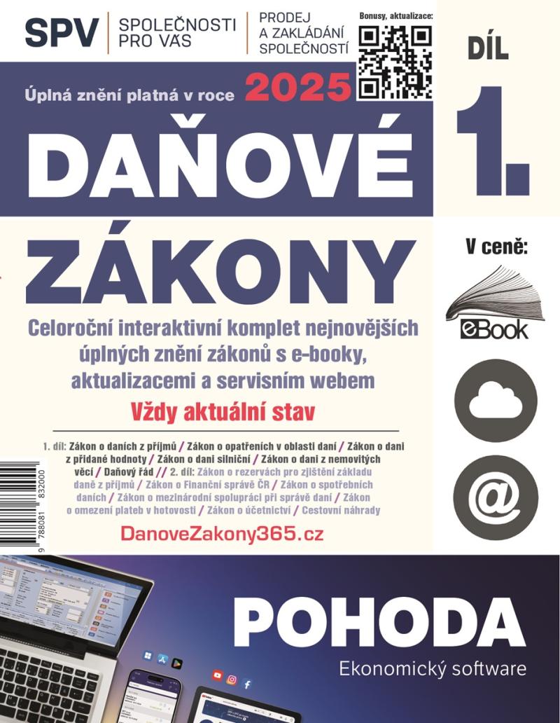 Obrázok Daňové zákony 2025 (Díl 1.)