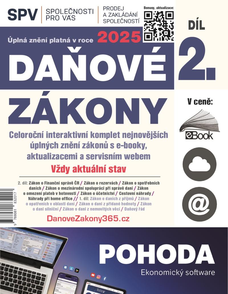 Obrázok Daňové zákony 2025 (Díl 2.)