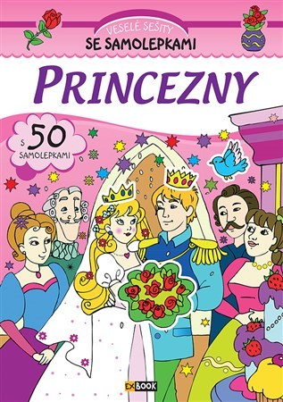 Obrázok Princezny - Veselé sešity se samolepkami