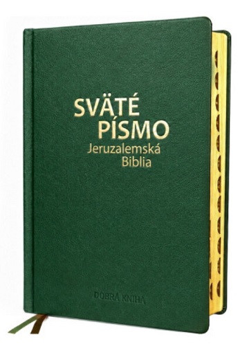 Obrazok Sväté písmo - Jeruzalemská Biblia (veľký formát) zelená obálka so zlatorezom