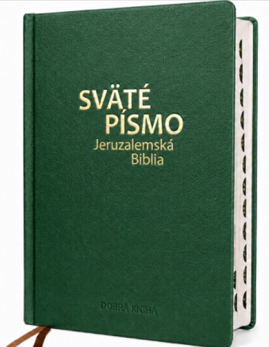 Obrazok Sväté písmo - Jeruzalemská Biblia (veľký formát) zelená obálka