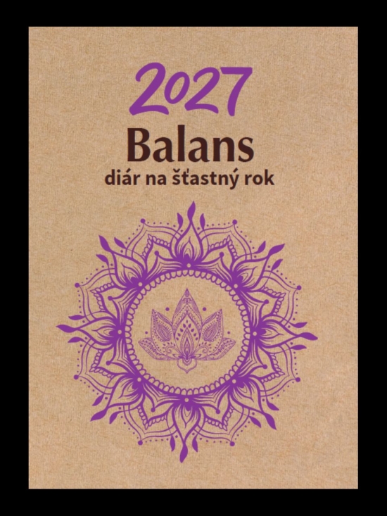 Obrazok Balans diár na šťastný rok 2027