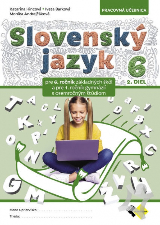 Obrázok Slovenský jazyk pre 6. ročník – 2.diel