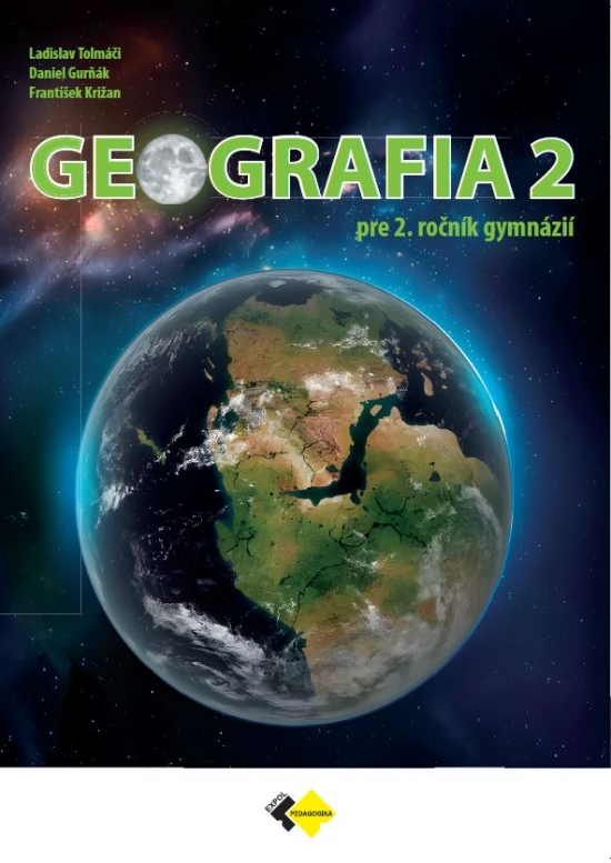 Obrázok Geografia pre 2. ročník gymnázií