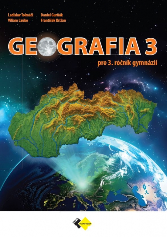 Obrázok Geografia pre 3. ročník gymnázií