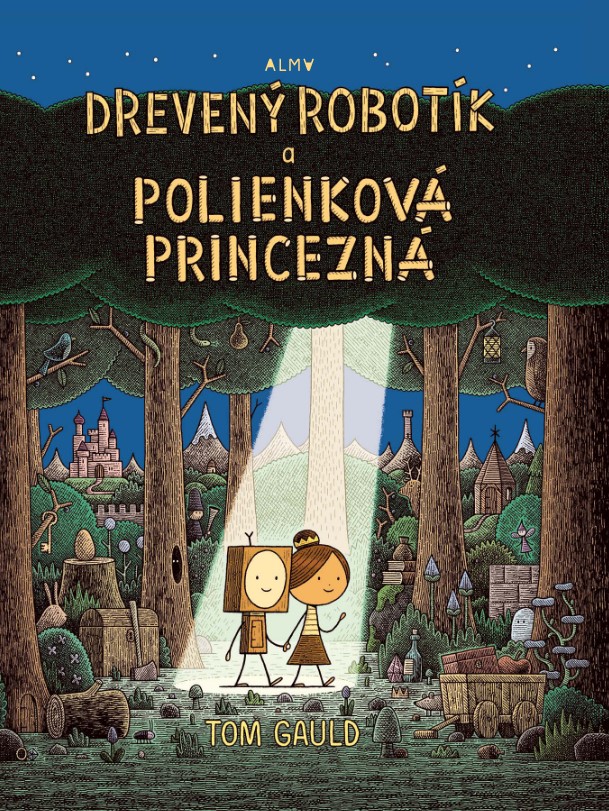Obrazok Drevený robotík a polienková princezná
