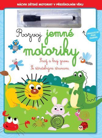 Obrázok Rozvoj jemné motoriky - Smaž a hraj znovu, se stíratelnými stranami