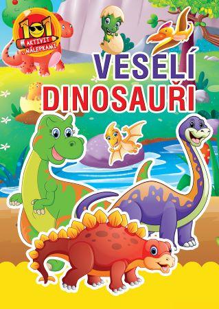 Obrázok Veselí dinosauři - 101 aktivit s nálepkami