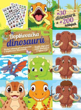 Obrázok Doplňovačka s dinosaurů +30 dinosaurů a + 200 nálepek