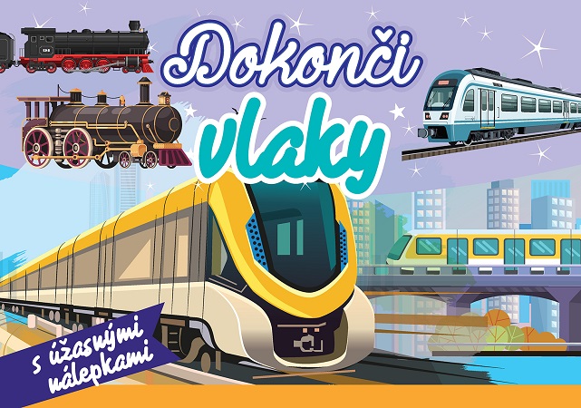 Obrazok Dokonči vlaky - s úžasnými nálepkami