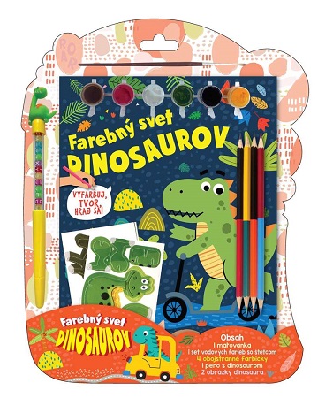 Obrazok Farebný svet dinosaurov