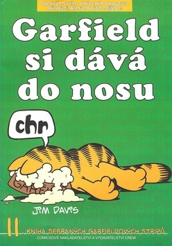 Obrázok Garfield si dává do nosu (č.11)