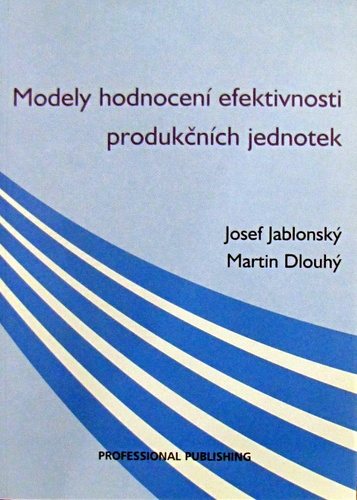 Obrázok Modely hodnocení efektivnosti produkčních jednotek