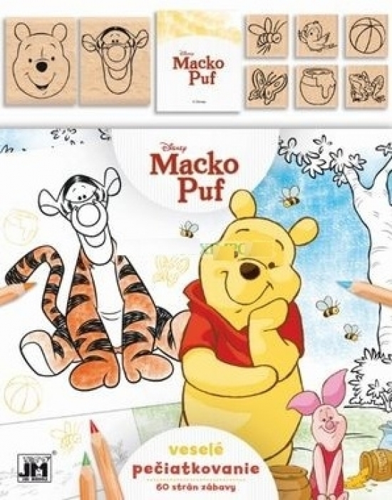 Obrázok Veselé pečiatkovanie/ Macko Puf