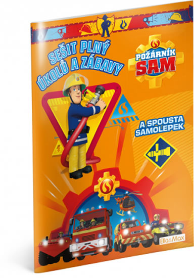 Obrázok Požárník Sam - Oranžová kniha aktivit