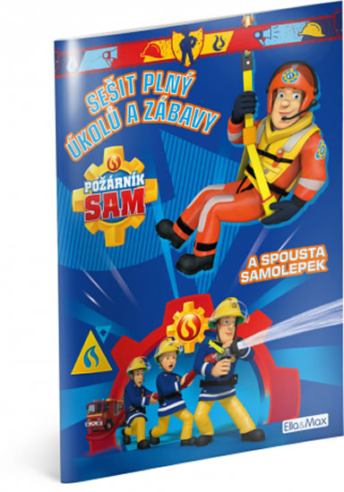 Obrázok Požárník Sam - Modrá kniha aktivit