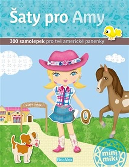 Obrázok Šaty pro Amy - kniha samolepek