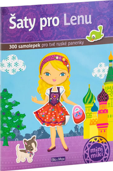 Obrázok Šaty pro Lenu - kniha samolepek