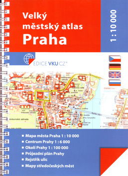 Obrázok Praha městský atlas 1:10 000