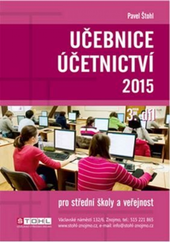 Obrázok Učebnice Účetnictví III. díl 2015