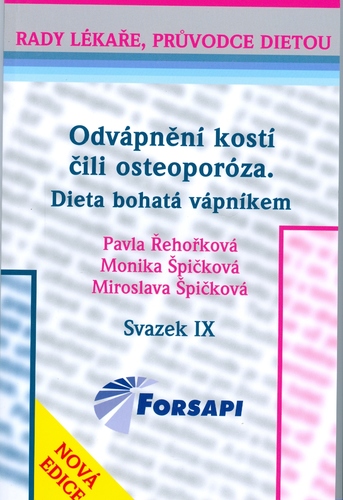 Obrázok Odvápnění kostí čili osteoporóza - Dieta bohatá vápníkem