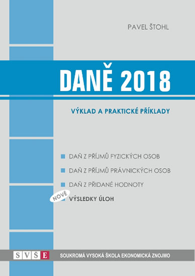 Obrázok Daně 2018 - výklad a praktické příklady