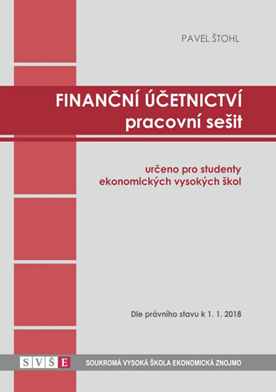 Obrázok Finanční účetnictví - pracovní sešit