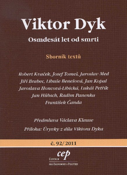 Obrázok Viktor Dyk - Osmdesát let od smrti