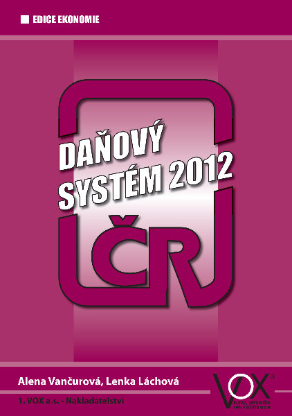 Obrazok Daňový systém ČR 2012