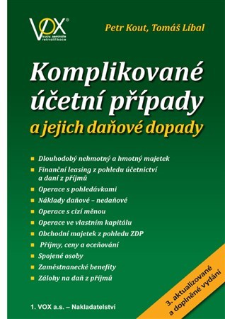 Obrázok Komplikované účetní případy a jejich daňové dopady