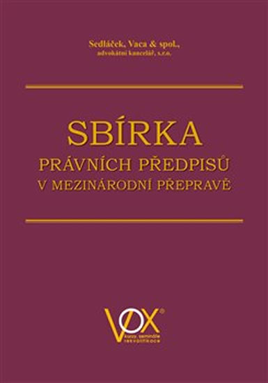 Obrázok Sbírka právních předpisů v mezinárodní přepravě