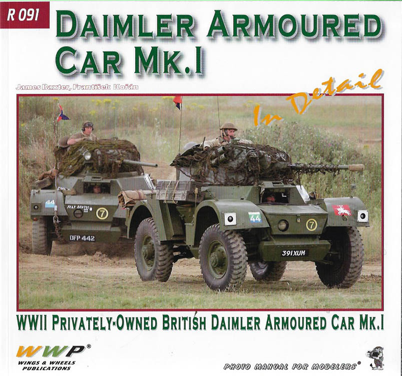Obrazok Daimler AC Mk. I in Detail - WWII Privately-Owned British Daimler Armoured Car Mk.I
