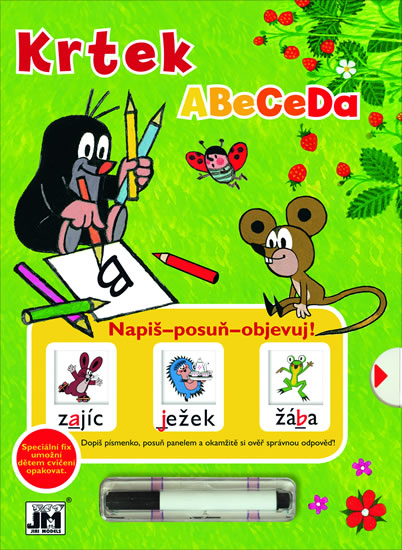 Obrázok Krtek Napiš-posuň-objevuj! Abeceda