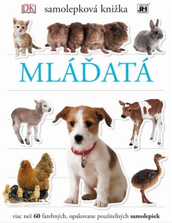 Obrázok Samolepková knižka/ Mláďatá