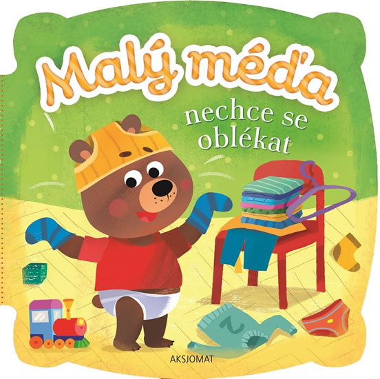 Obrázok Malý méďa nechce se oblékat