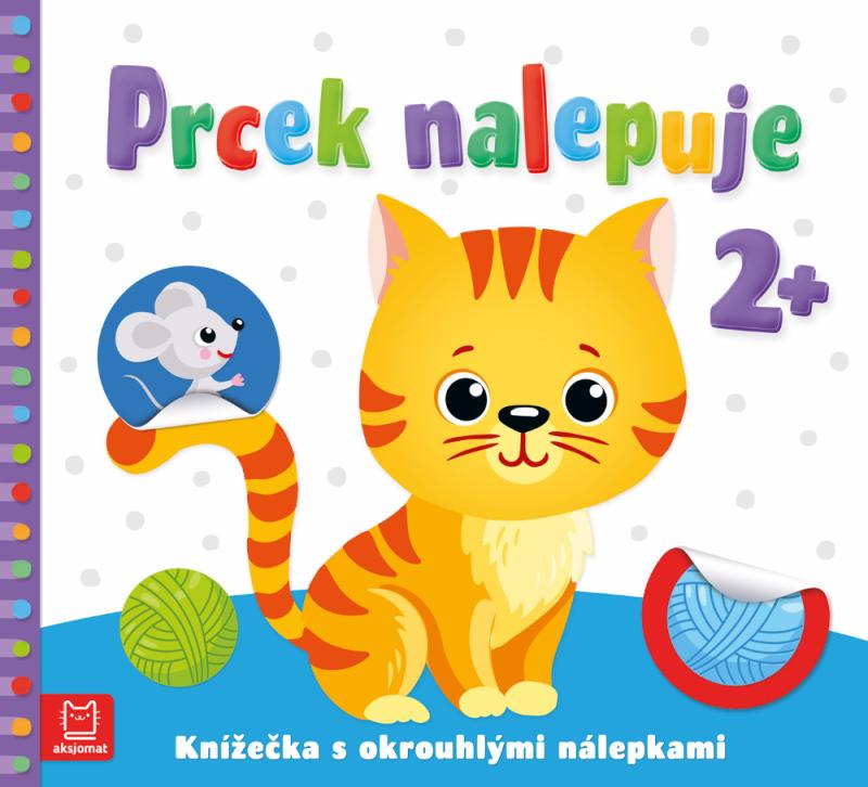 Obrázok Prcek nalepuje 2+ / Knížečka s okrouhlými nálepkami