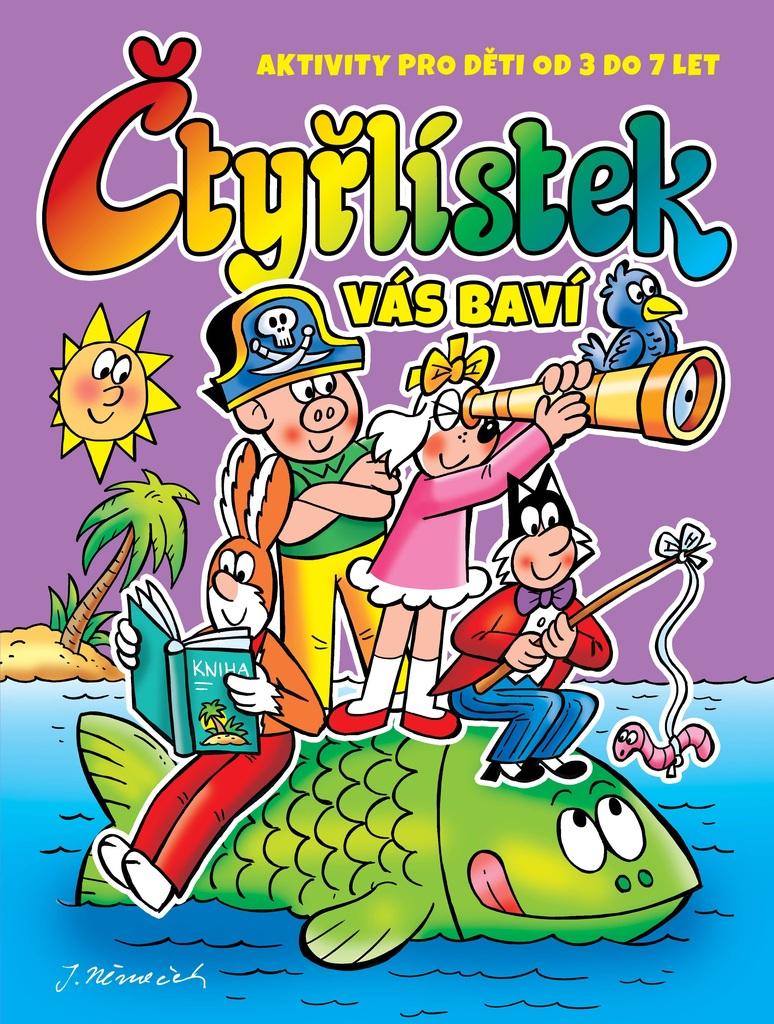 Obrázok Čtyřlístek vás baví - Aktivity pro děti od 3 do 7 let