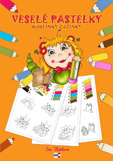 Obrázok Veselé pastelky kuklinky Zuzinky