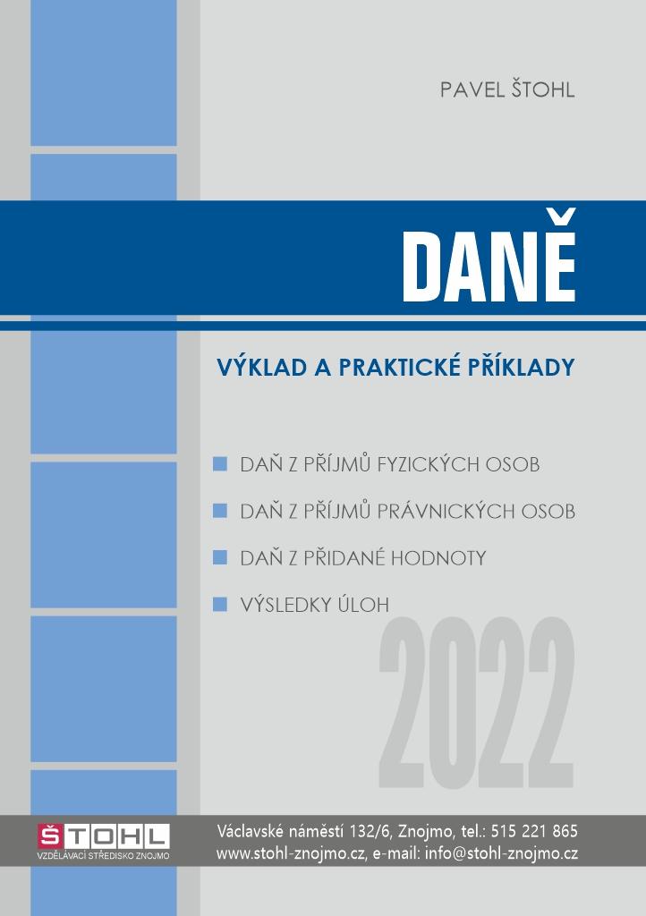 Obrázok Daně 2022 - výklad a praktické příklady