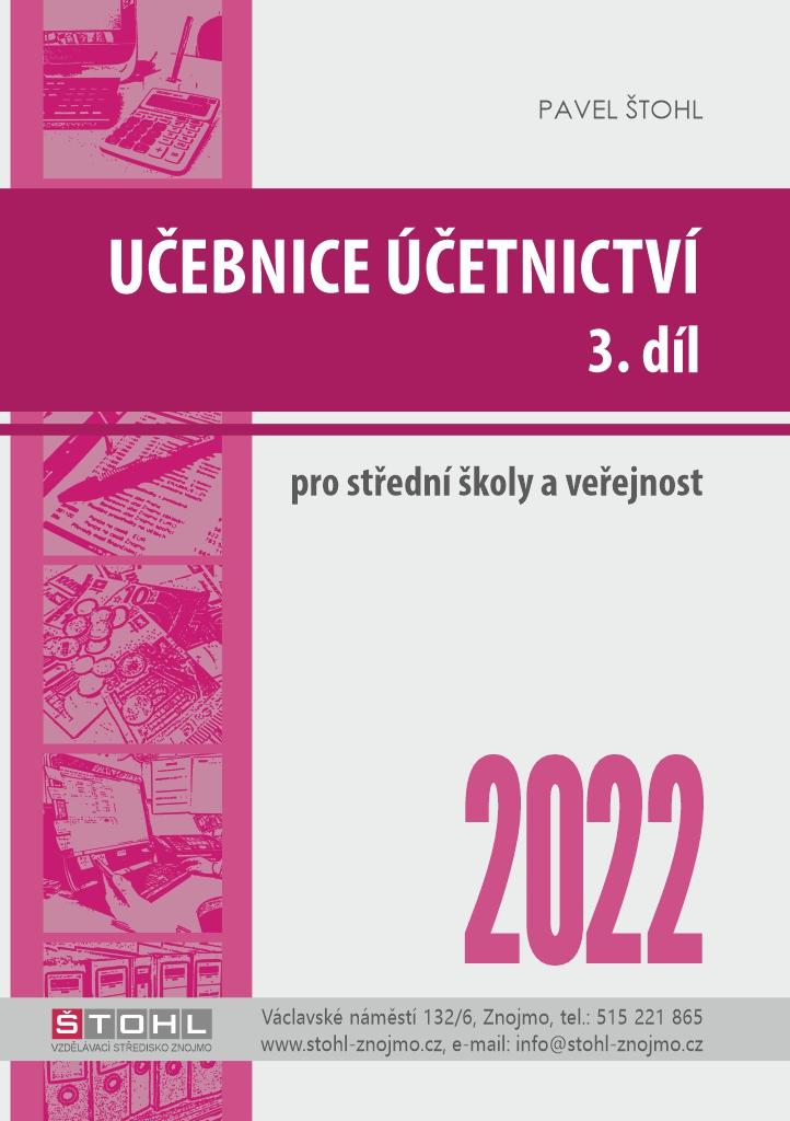 Obrázok Učebnice Účetnictví III. díl 2022