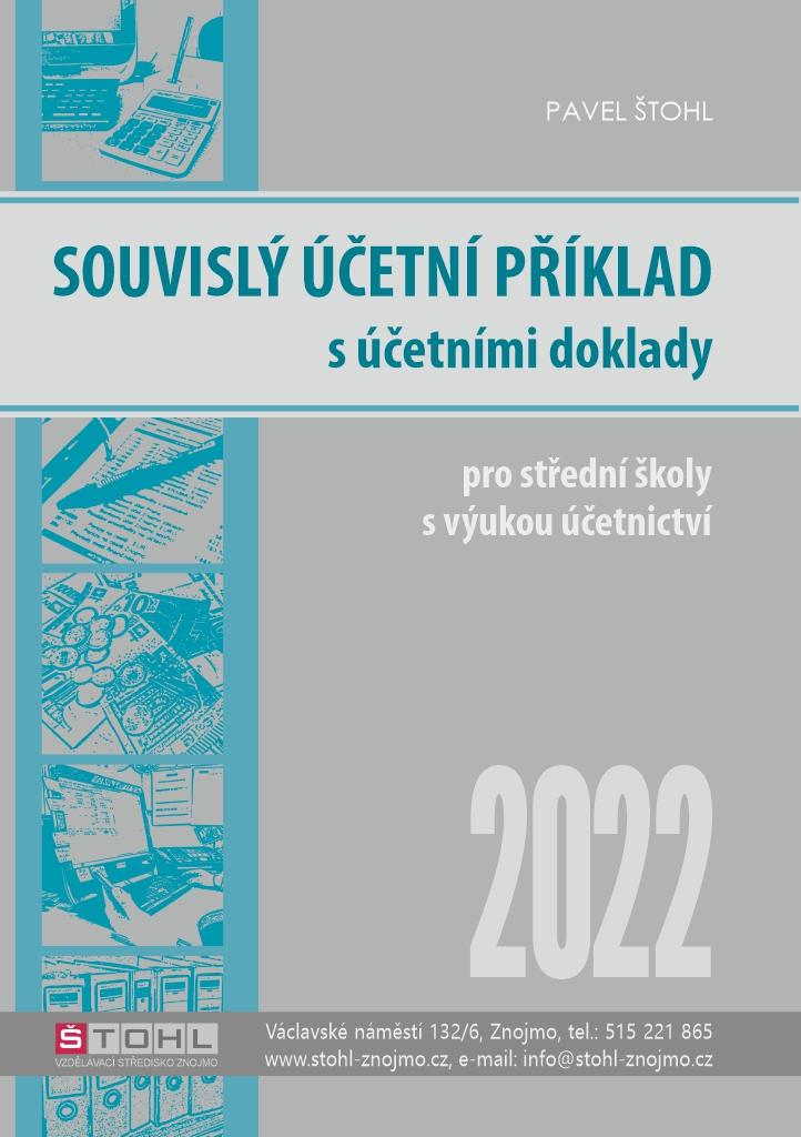 Obrázok Souvislý účetní příklad s účetními doklady 2022