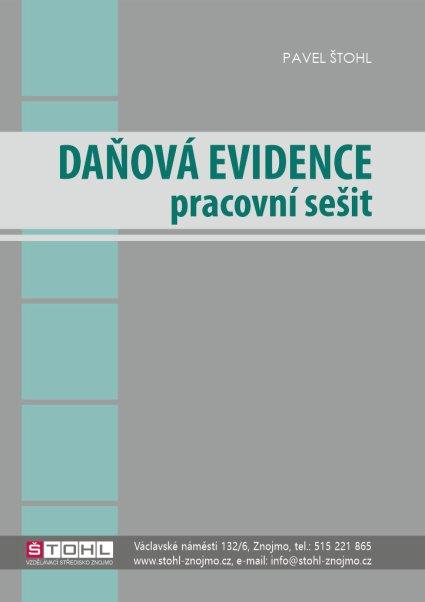 Obrázok Daňová evidence - pracovní sešit 2023