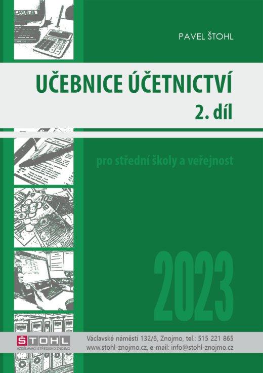 Obrázok Učebnice Účetnictví II. díl 2023