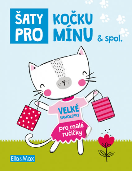 Obrázok Šaty pro KOČKU MÍNU - Kniha samolepek