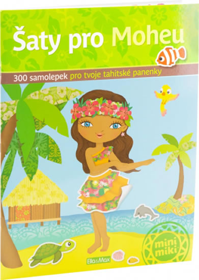Obrázok Šaty pro Moheu - kniha samolepek