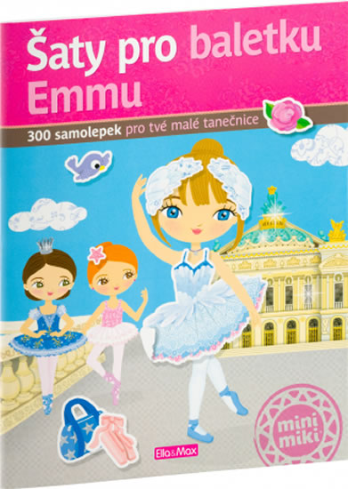 Obrázok Šaty pro baletku Emmu - kniha samolepek